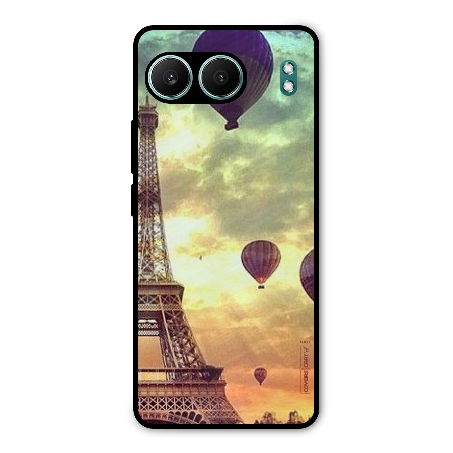 Artsy Hot Balloon And Tower Metal Back Case for OnePlus Nord 4