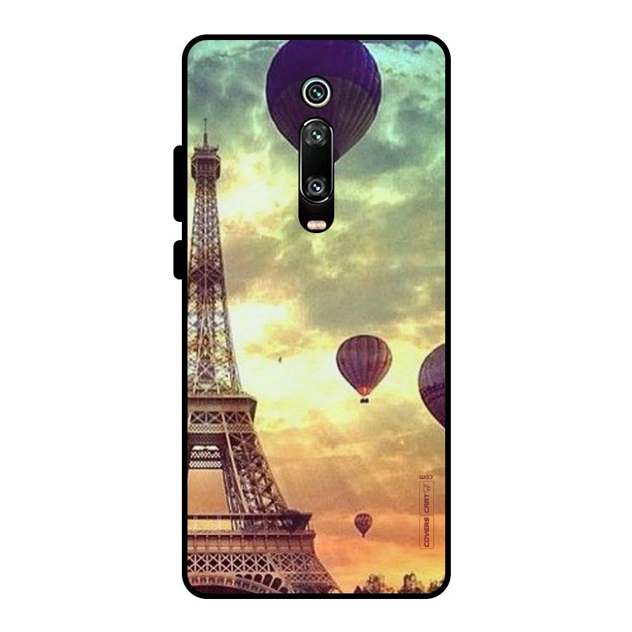 Artsy Hot Balloon And Tower Metal Back Case for Redmi K20 Pro