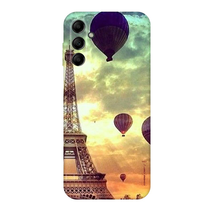 Artsy Hot Balloon And Tower Original Polycarbonate Back Case for Galaxy A14 5G
