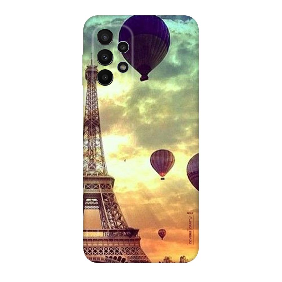Artsy Hot Balloon And Tower Original Polycarbonate Back Case for Galaxy A23