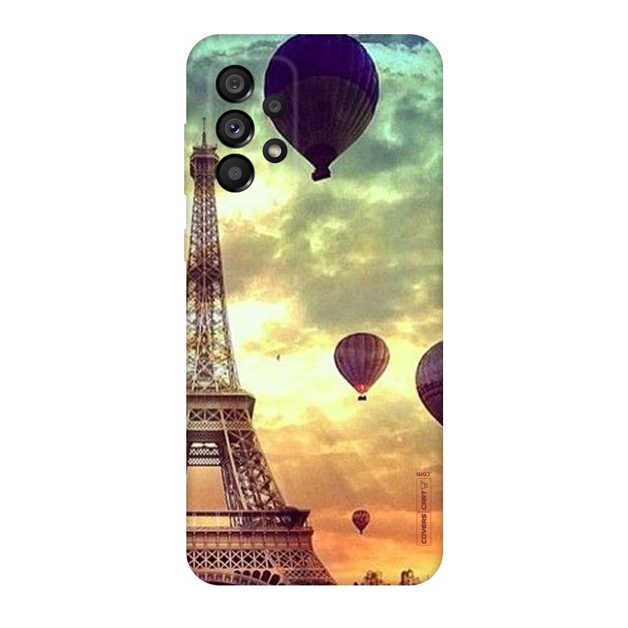 Artsy Hot Balloon And Tower Original Polycarbonate Back Case for Galaxy A73 5G