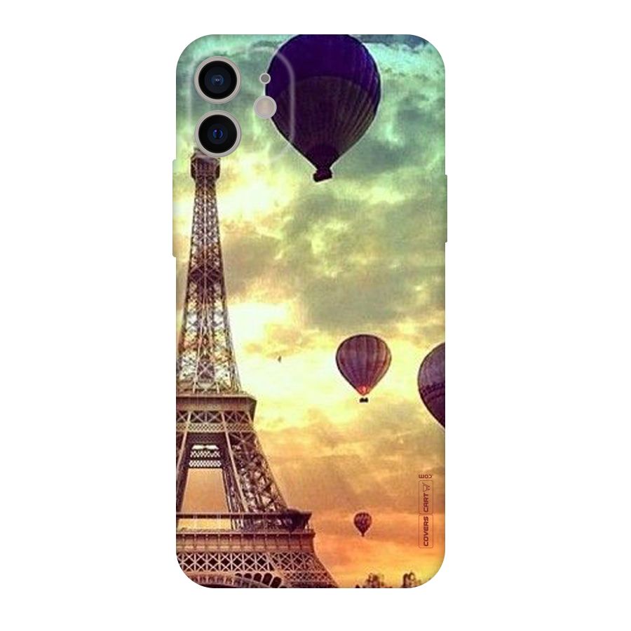 Artsy Hot Balloon And Tower Original Polycarbonate Back Case for iPhone 11
