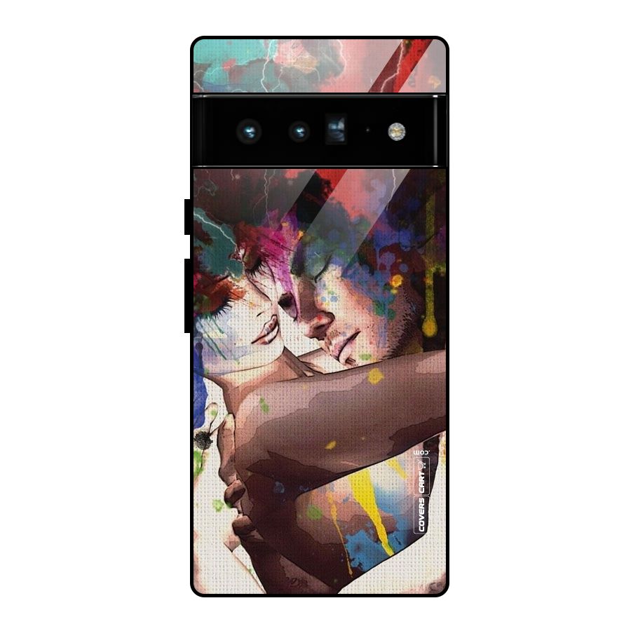 Artsy Romance Glass Back Case for Google Pixel 6 Pro