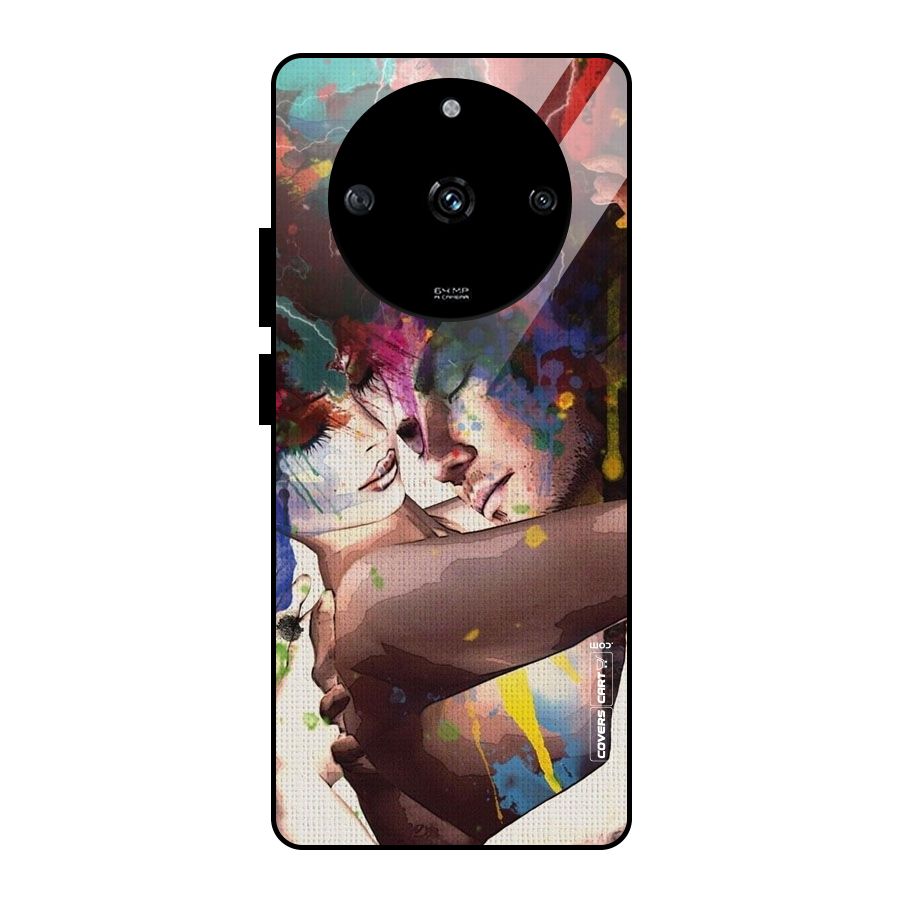 Artsy Romance Glass Back Case for Realme Narzo 60 5G