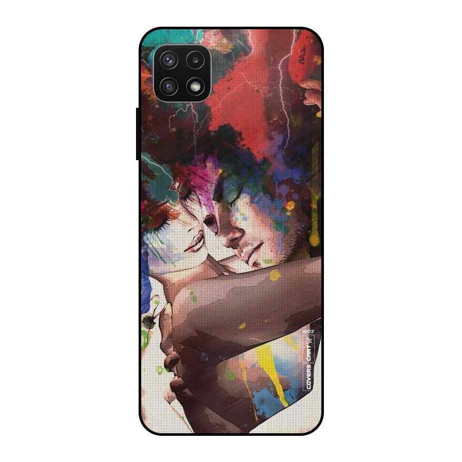 Artsy Romance Metal Back Case for Galaxy A22 5G