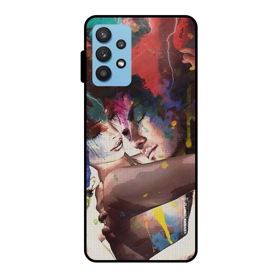 Artsy Romance Metal Back Case for Galaxy M32 5G