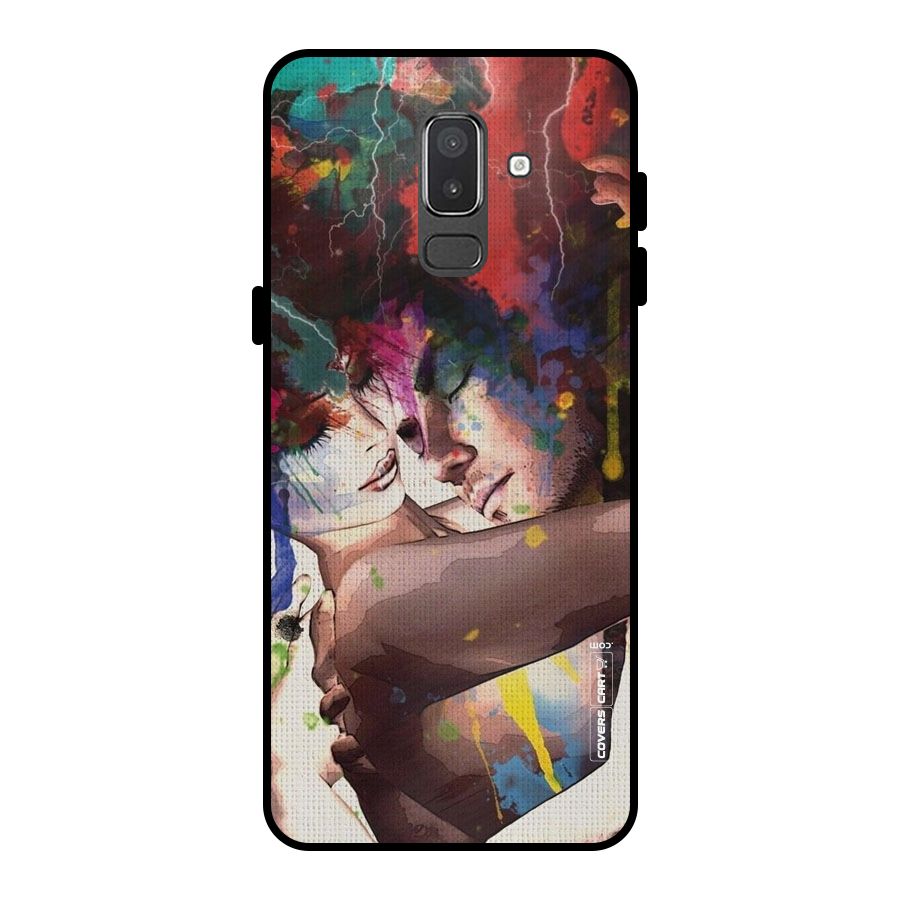 Artsy Romance Metal Back Case for Galaxy On8 (2018)