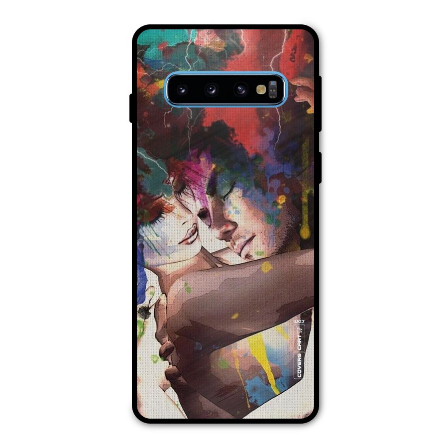 Artsy Romance Metal Back Case for Galaxy S10
