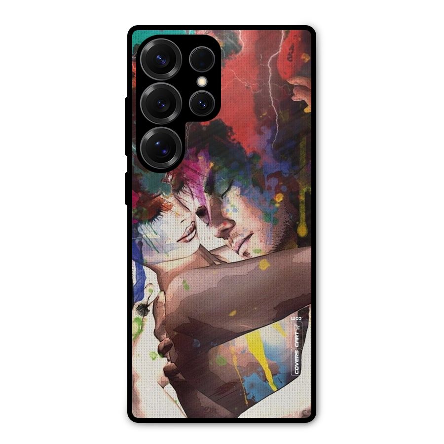 Artsy Romance Metal Back Case for Galaxy S25 Ultra