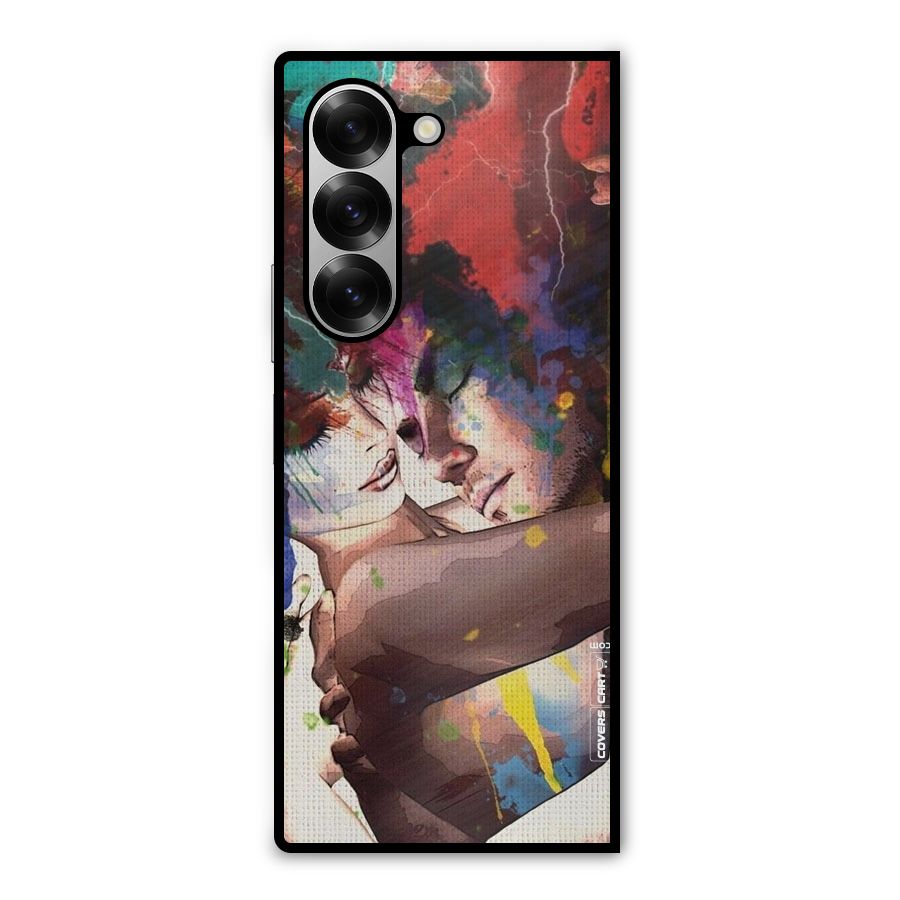 Artsy Romance Metal Back Case for Galaxy Z Fold6