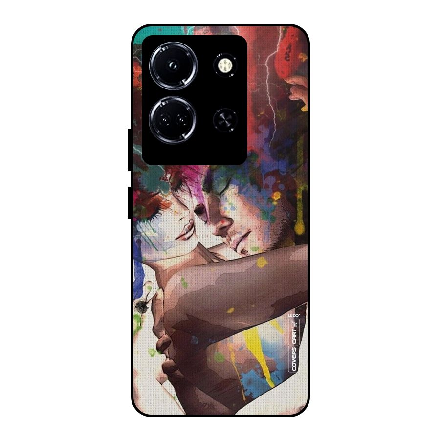 Artsy Romance Metal Back Case for Infinix Note 30 5G