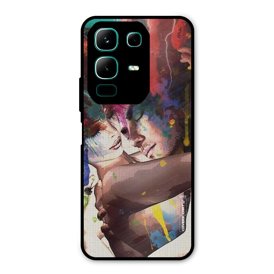 Artsy Romance Metal Back Case for Infinix Note 50x