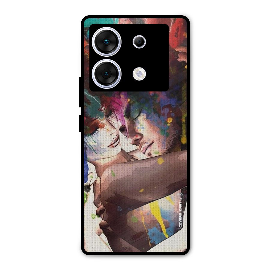 Artsy Romance Metal Back Case for Infinix Zero 30 5G