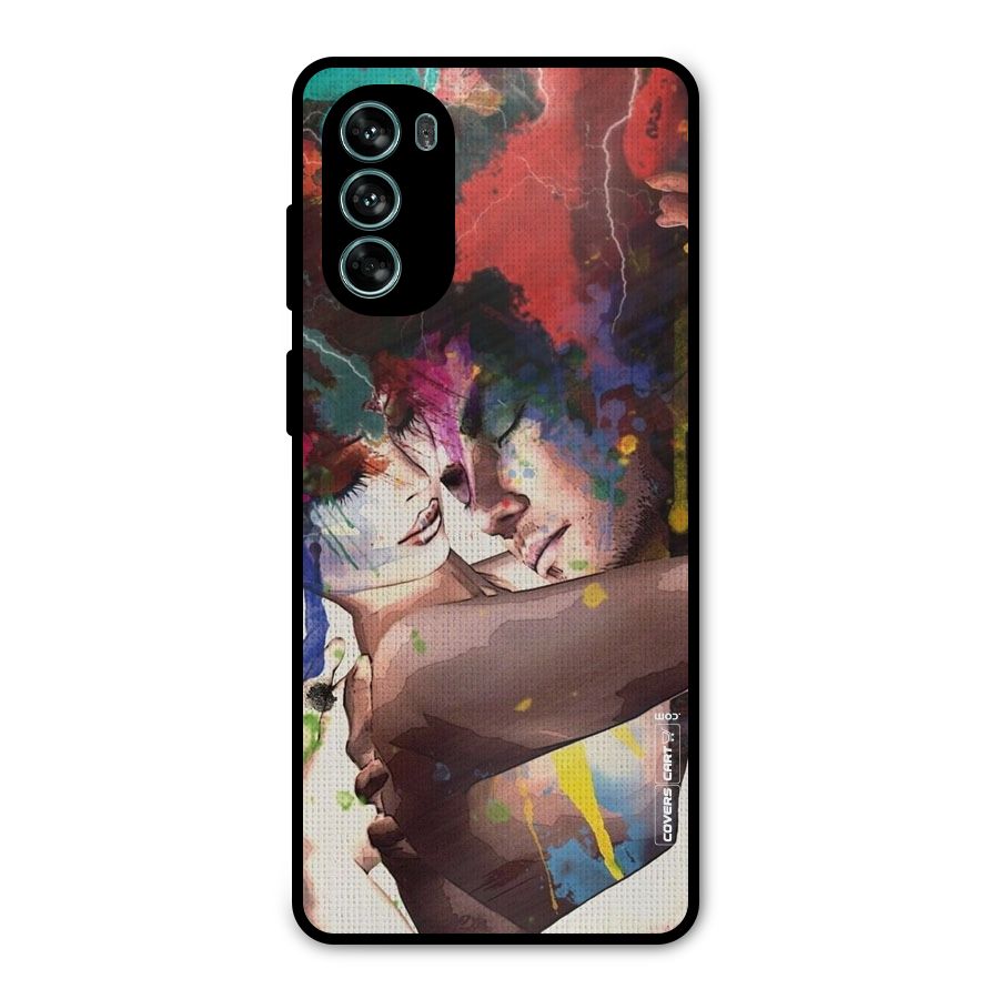Artsy Romance Metal Back Case for Moto G62