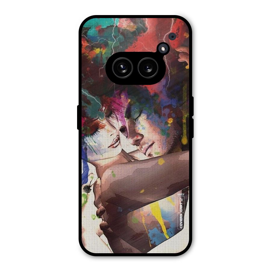 Artsy Romance Metal Back Case for Nothing Phone 2a Plus