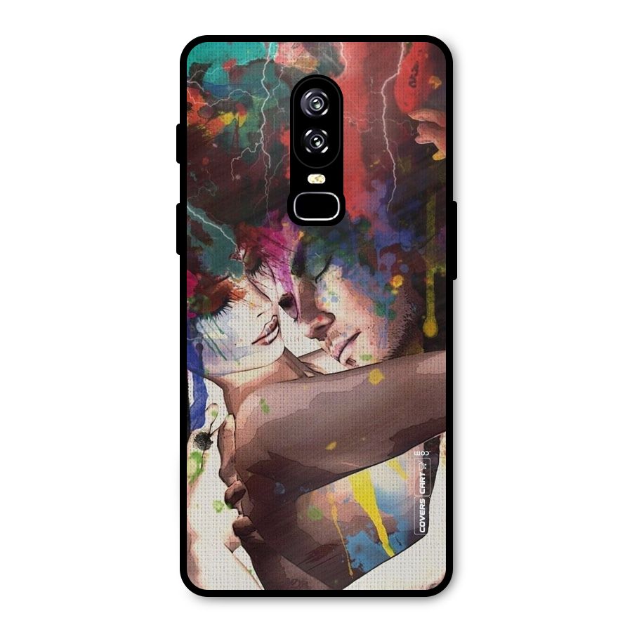 Artsy Romance Metal Back Case for OnePlus 6