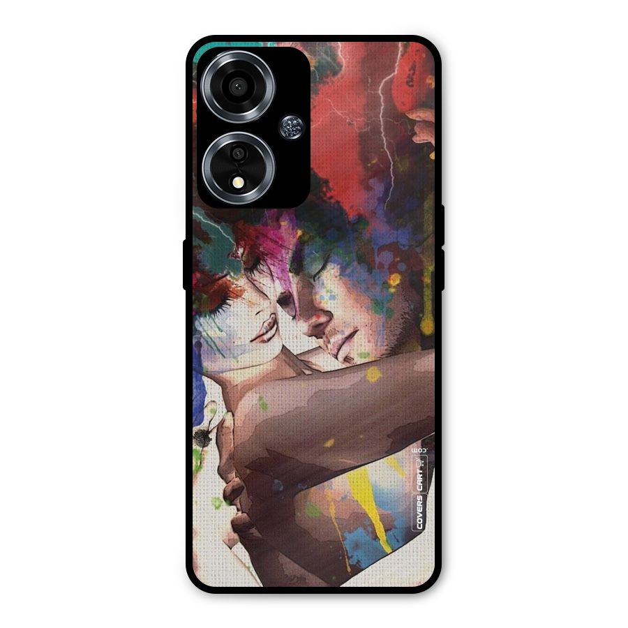 Artsy Romance Metal Back Case for Oppo A59