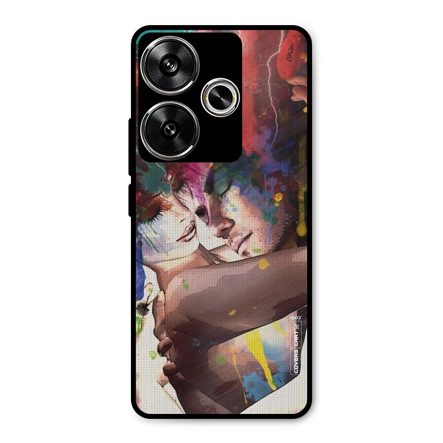 Artsy Romance Metal Back Case for Poco F6