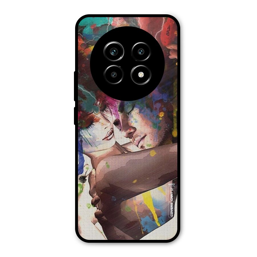 Artsy Romance Metal Back Case for Realme 13 Pro