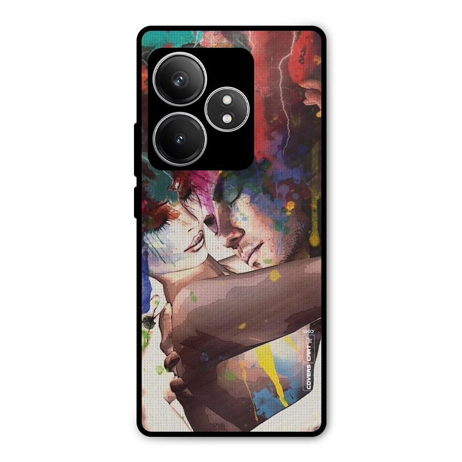 Artsy Romance Metal Back Case for Realme GT 6T