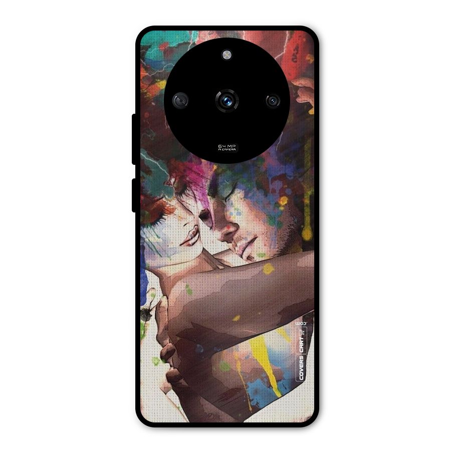 Artsy Romance Metal Back Case for Realme Narzo 60 5G