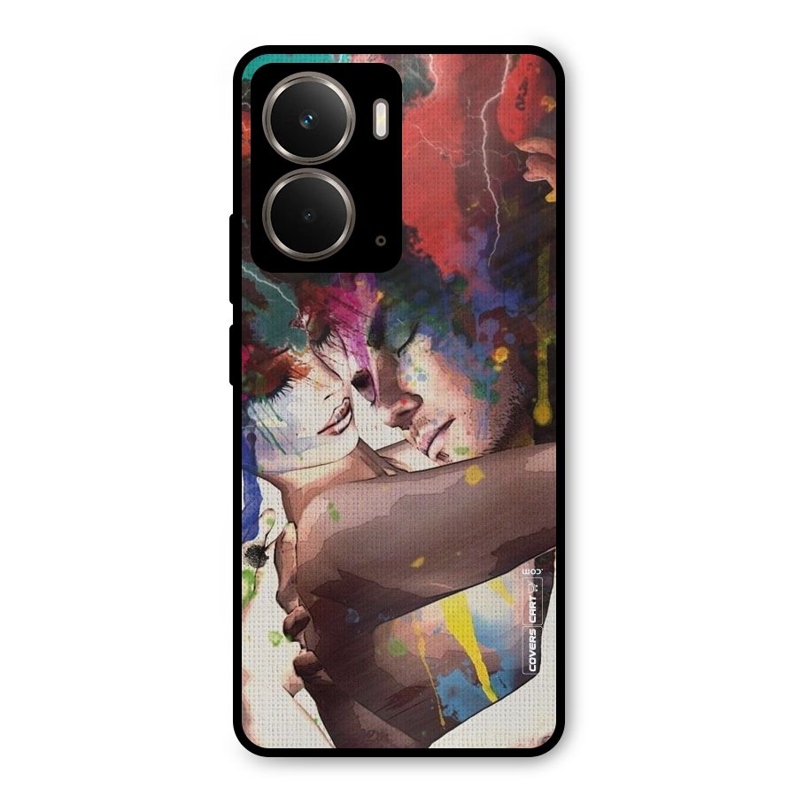 Artsy Romance Metal Back Case for Realme P3