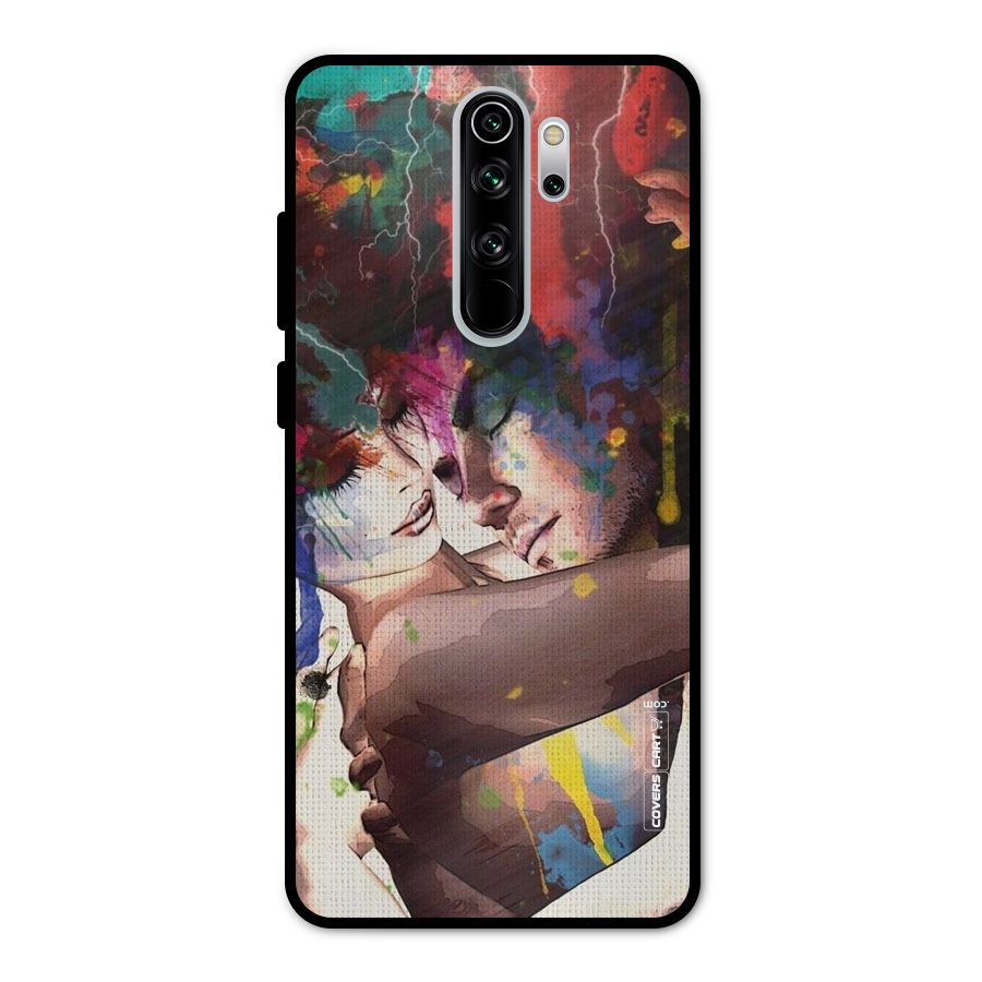 Artsy Romance Metal Back Case for Redmi Note 8 Pro
