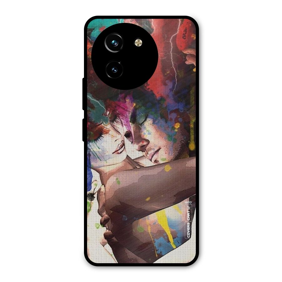 Artsy Romance Metal Back Case for Vivo T3x
