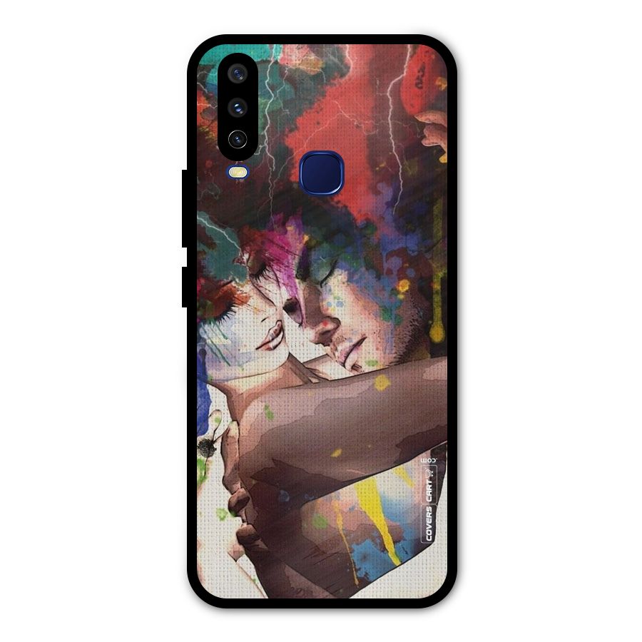 Artsy Romance Metal Back Case for Vivo V17