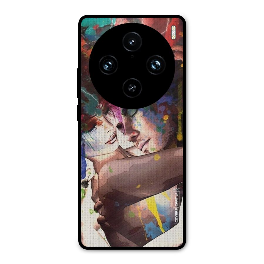 Artsy Romance Metal Back Case for Vivo X100 Pro