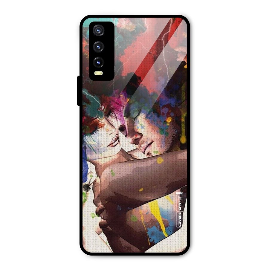 Artsy Romance Metal Back Case for Vivo Y20