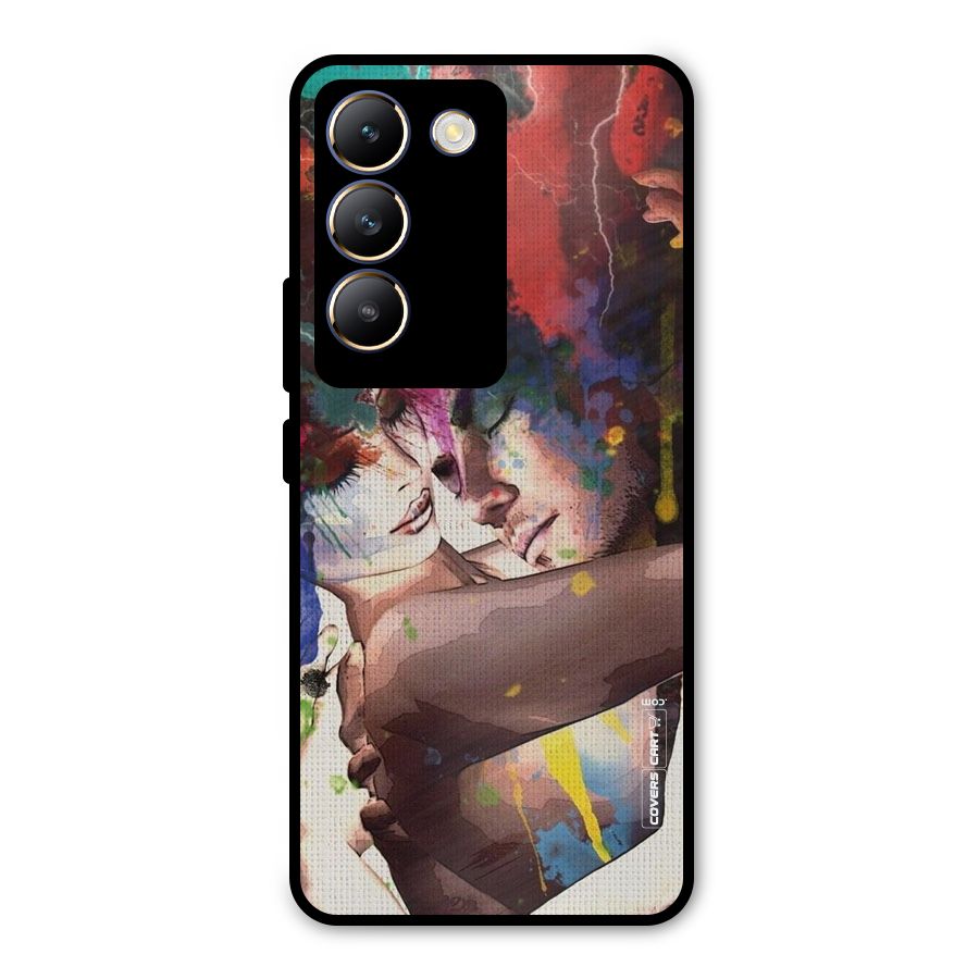 Artsy Romance Metal Back Case for Vivo Y200e