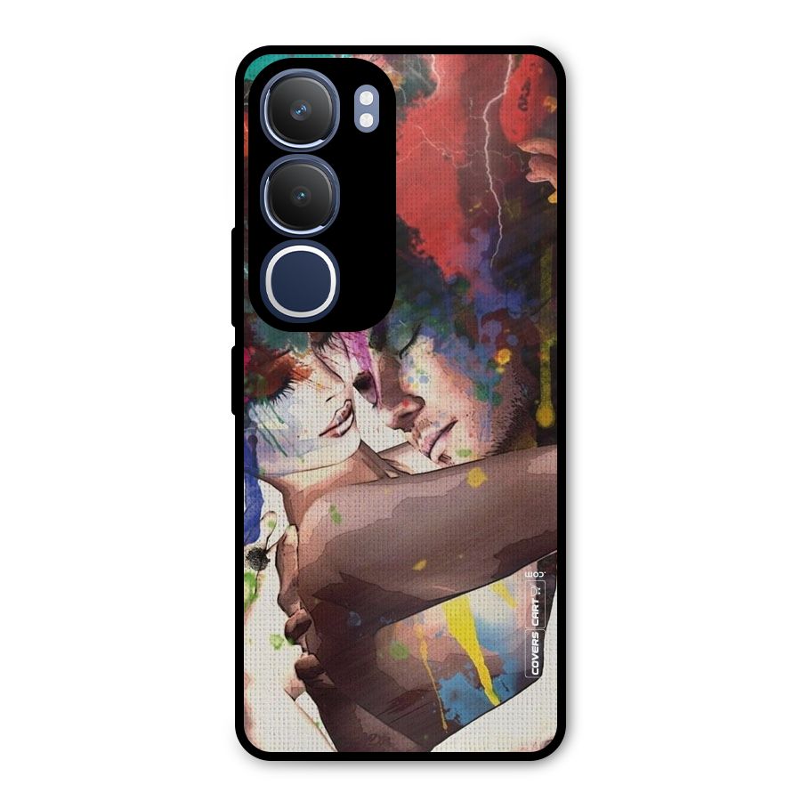 Artsy Romance Metal Back Case for Vivo Y29