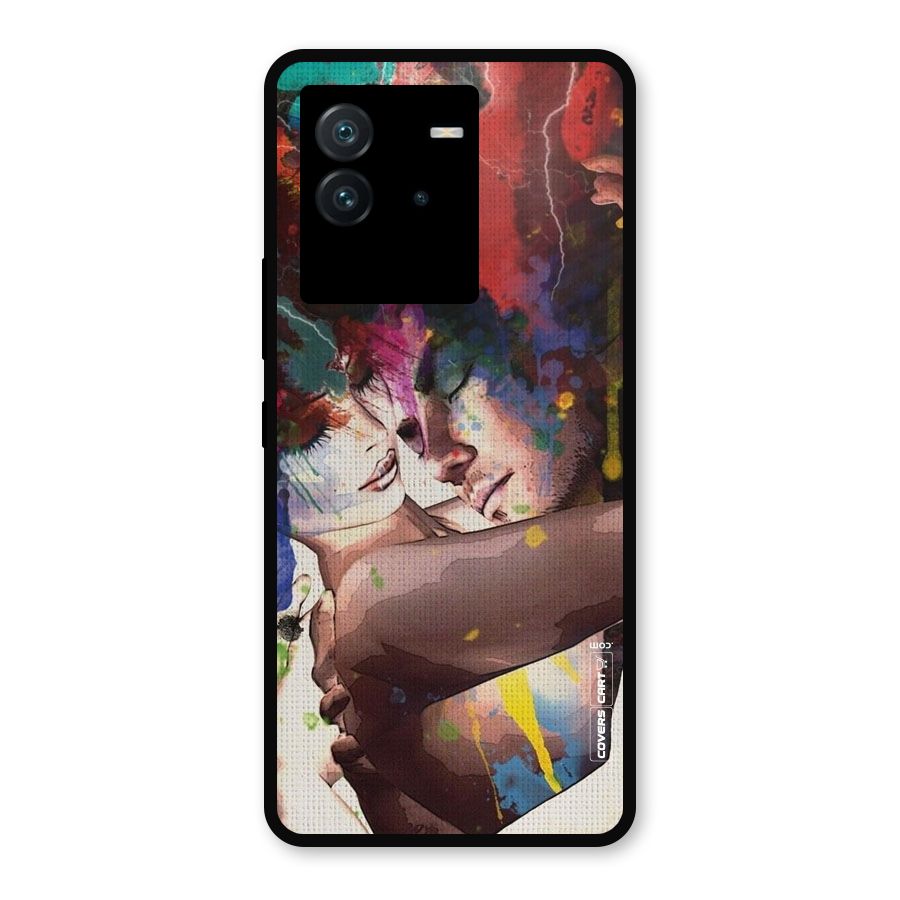Artsy Romance Metal Back Case for iQOO Neo 6 5G