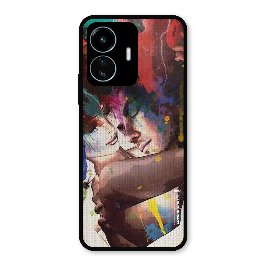 Artsy Romance Metal Back Case for vivo iQOO Z6 Lite 5G
