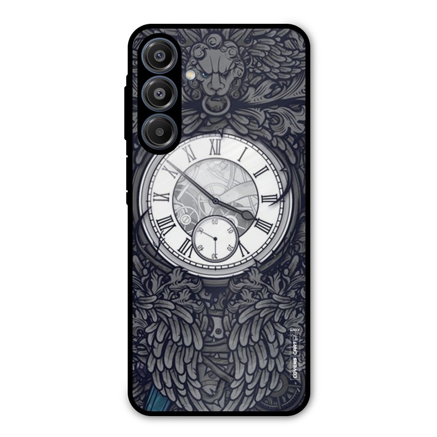 Artsy Wall Clock Metal Back Case for Galaxy A16 5G
