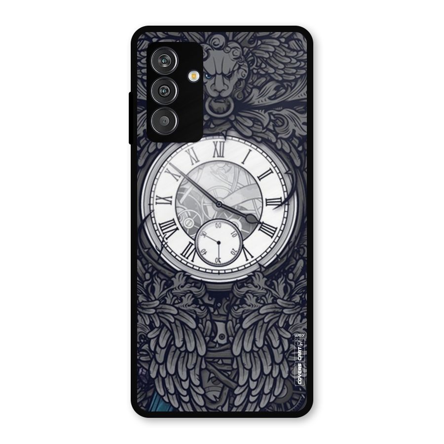 Artsy Wall Clock Metal Back Case for Galaxy F13