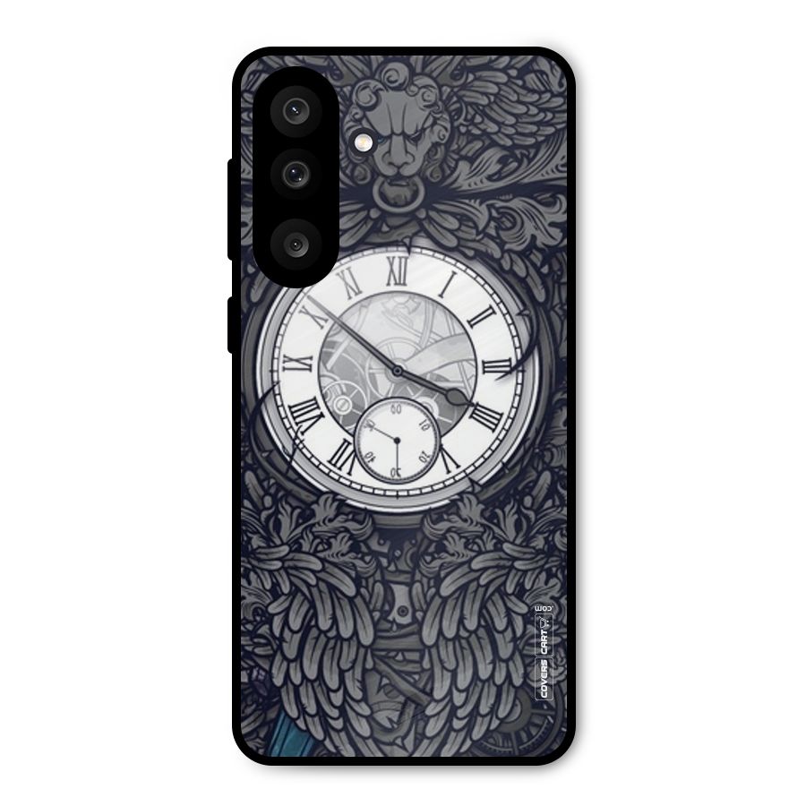 Artsy Wall Clock Metal Back Case for Galaxy M56
