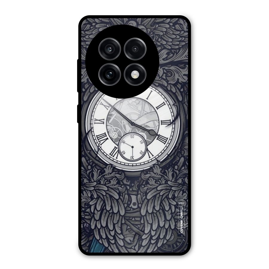 Artsy Wall Clock Metal Back Case for OnePlus 13R