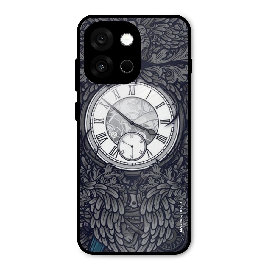 Artsy Wall Clock Metal Back Case for OnePlus 13s