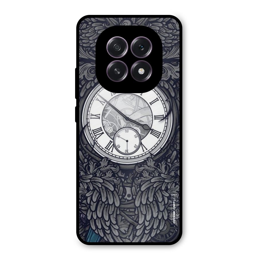 Artsy Wall Clock Metal Back Case for Oppo F29