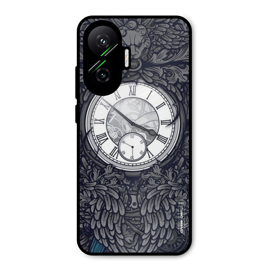 Artsy Wall Clock Metal Back Case for Poco F7