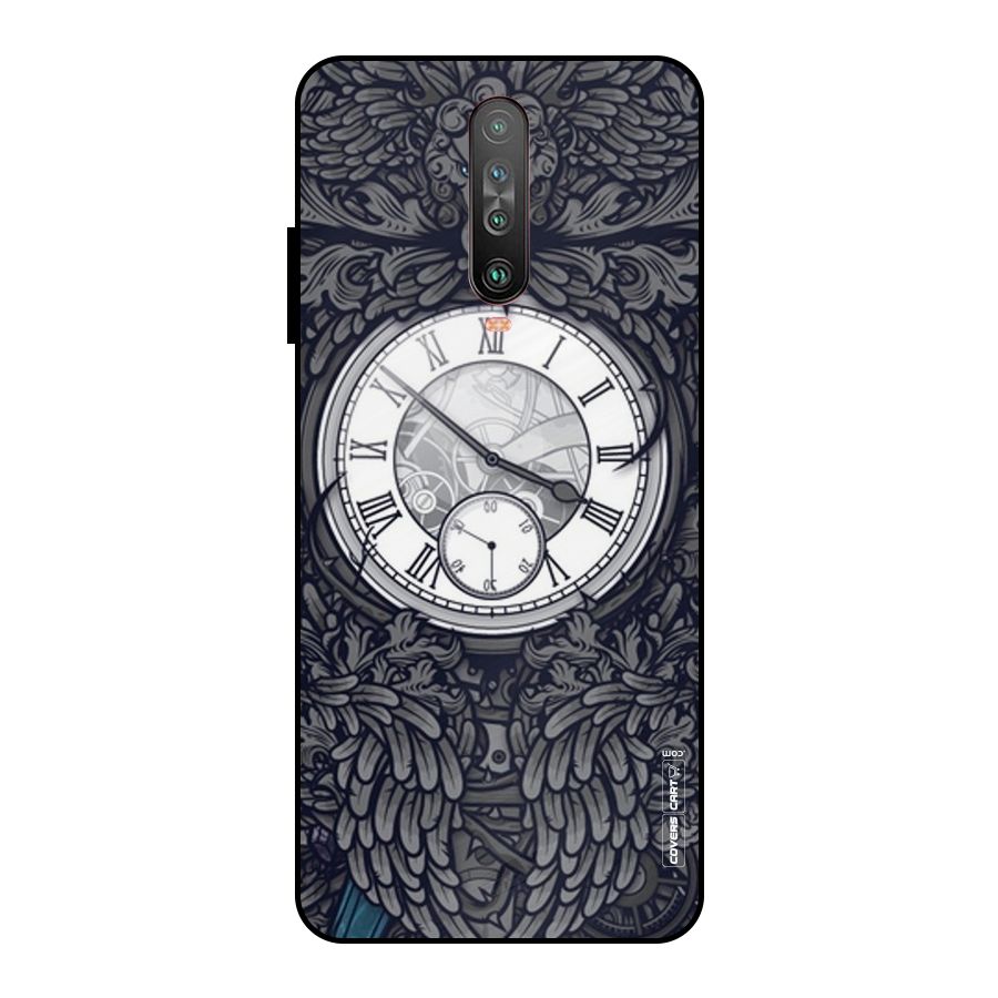 Artsy Wall Clock Metal Back Case for Poco X2