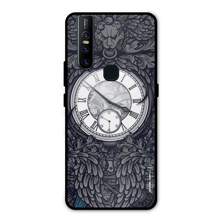 Artsy Wall Clock Metal Back Case for Vivo V15