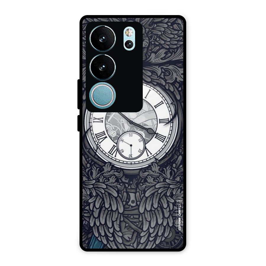 Artsy Wall Clock Metal Back Case for Vivo V29