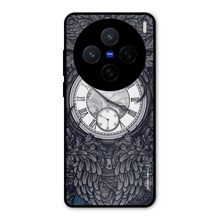 Artsy Wall Clock Metal Back Case for Vivo X200