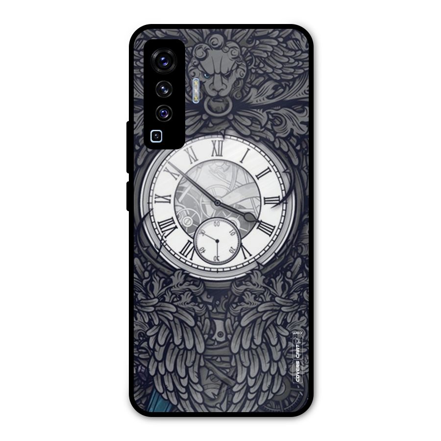 Artsy Wall Clock Metal Back Case for Vivo X50