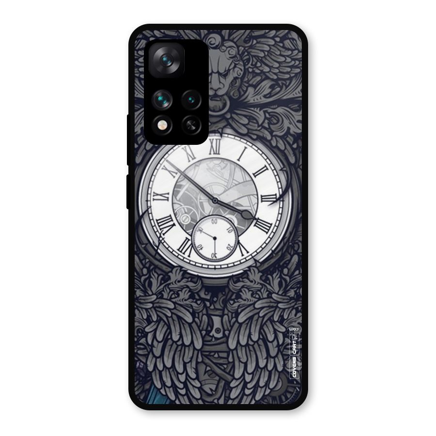 Artsy Wall Clock Metal Back Case for Xiaomi 11i Hypercharge 5G