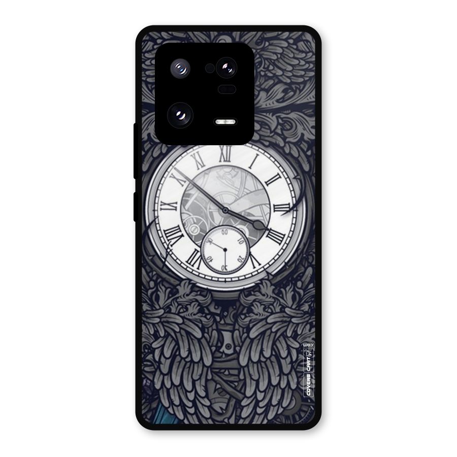 Artsy Wall Clock Metal Back Case for Xiaomi 13 Pro