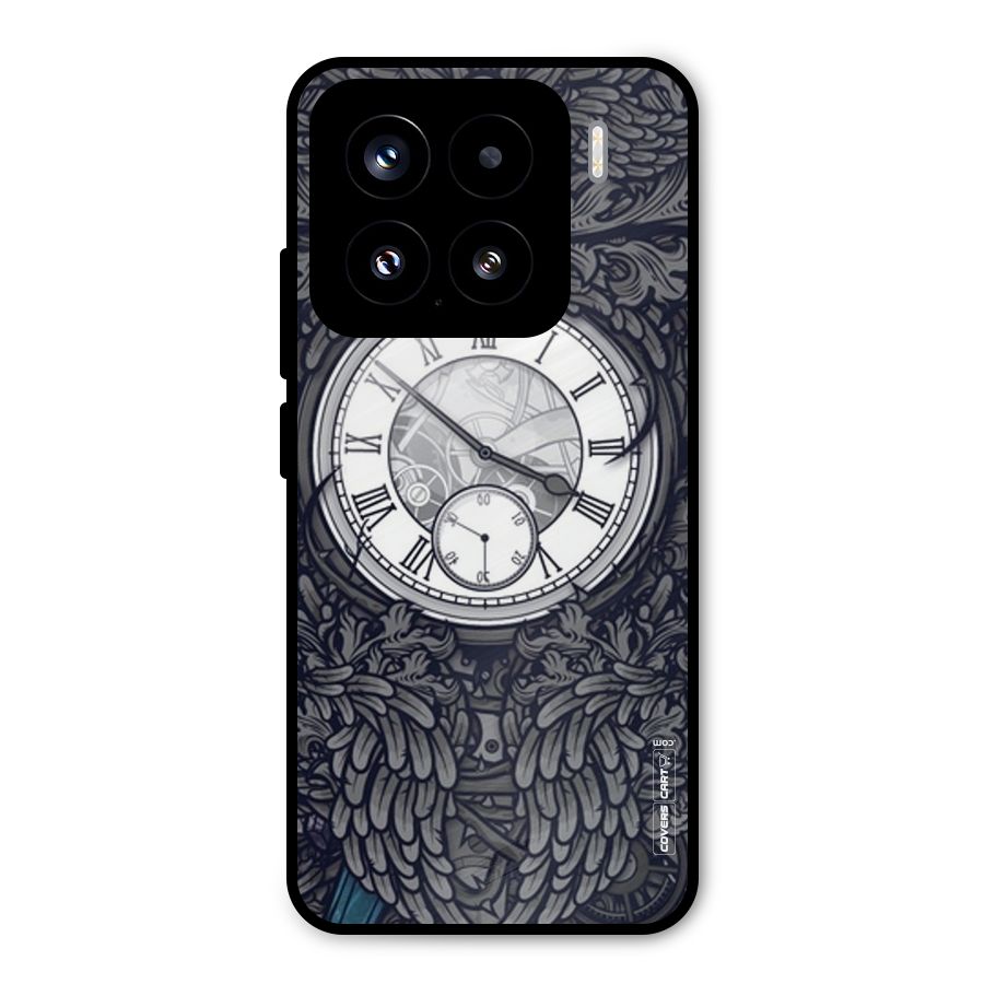 Artsy Wall Clock Metal Back Case for Xiaomi 15